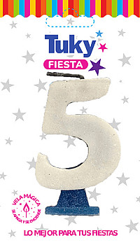 Vela Gibre Celeste Nº 5 - 1