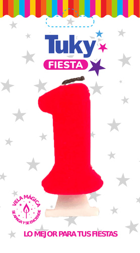 Vela Fluo Nº 1