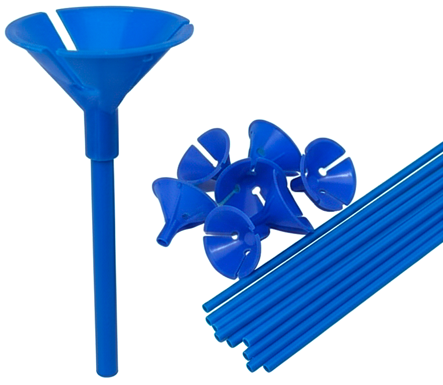 Palitos Porta Globos Azul