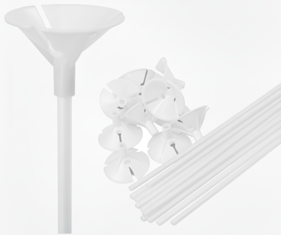 Palitos Porta Globos Blanco