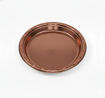 Plato Reutilizable 18 cm Rosa Gold - 1