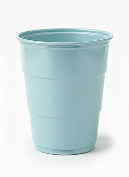 Vaso Reutilizable 210 cm3  Celeste - 1