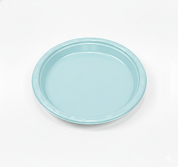 Plato Reutilizable 18 cm Celeste - 1