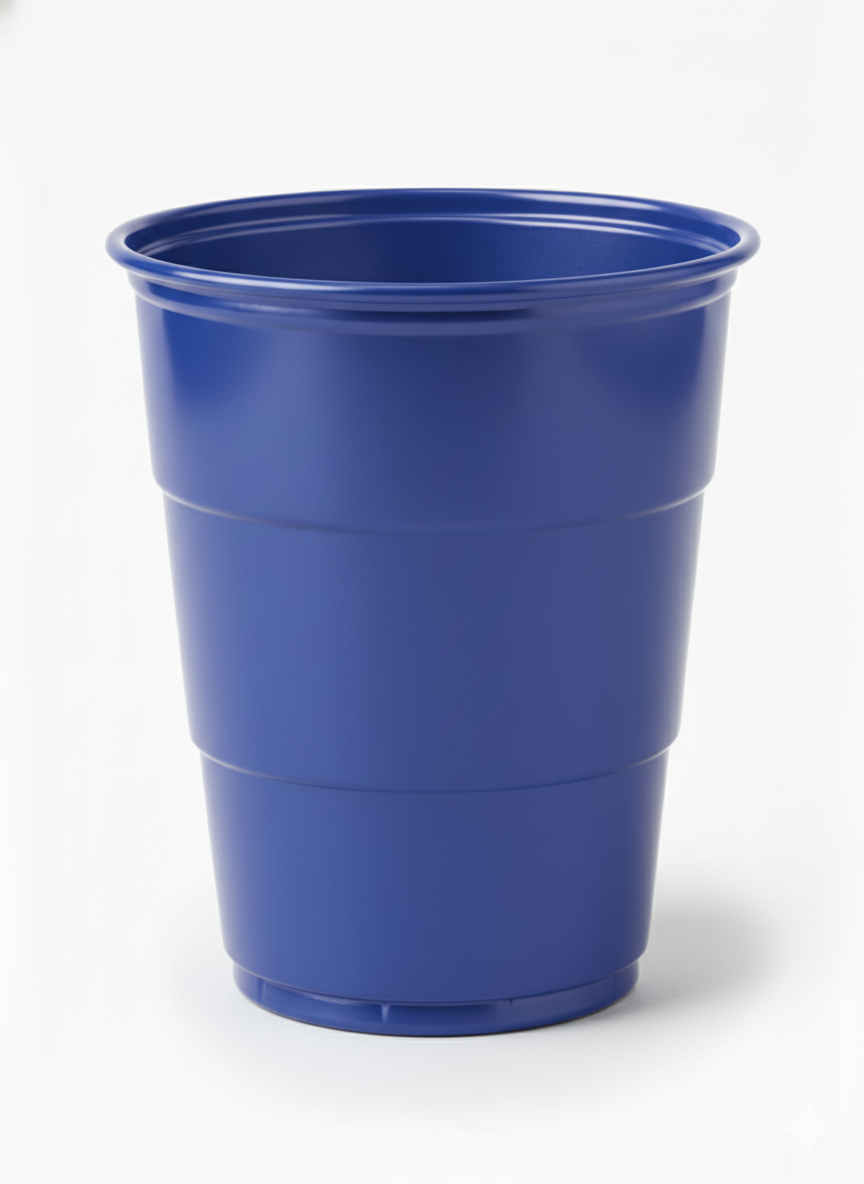 Vaso Reutilizable 210 cm3  Azul