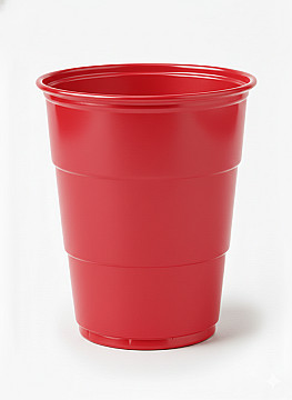 Vaso Reutilizable 210 cm3  Rojo - 1