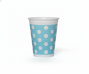 Vasos Celestes Con Lunares - 1