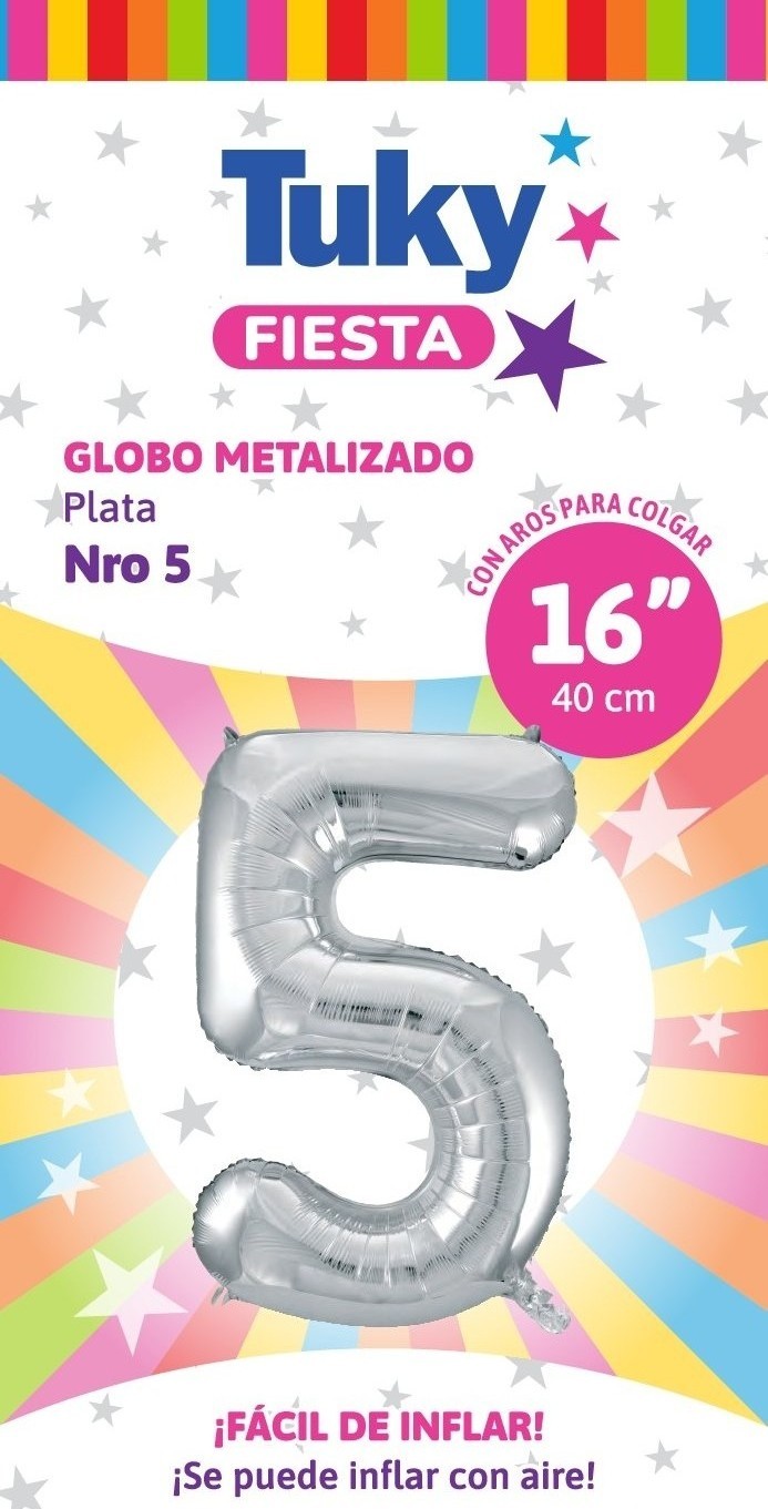 Número 5 Plata