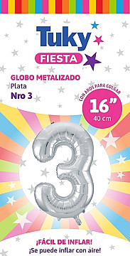 Número 3 Plata - 1