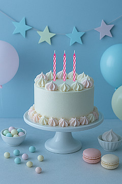 Vela Finita Torneada Rosa Tuky - 2