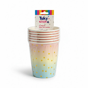 Vaso Polipapel Pastel - 1