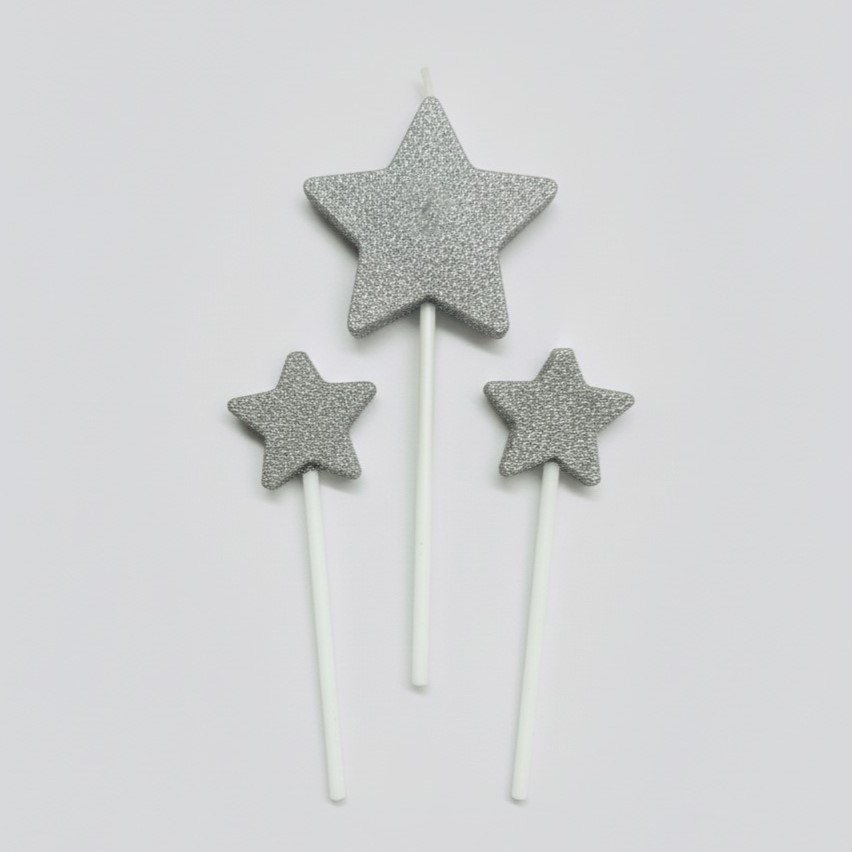 Vela Set Estrella (Bulto x 24 Blister)