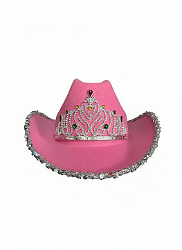 Sombrero Vaquero Con Corona y Lentejuelas - 3