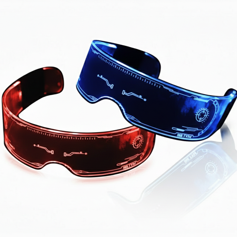 Lentes Full Led Show Robot