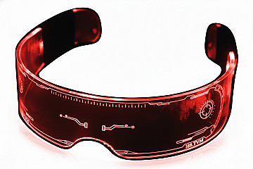 Lentes Full Led Show Robot - 4