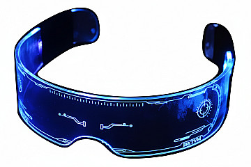 Lentes Full Led Show Robot - 5