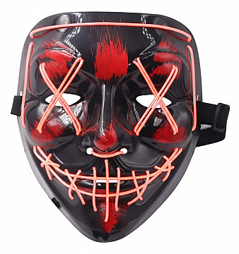 Mascara La Purga Con Luz Led - 2