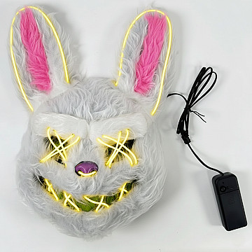Mascara Conejo Maldito Con Luz Led - 1