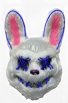 Mascara Conejo Maldito Con Luz Led - 6