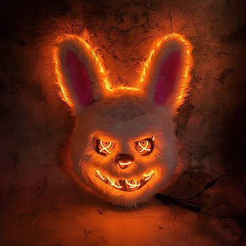 Mascara Conejo Maldito Con Luz Led - 11