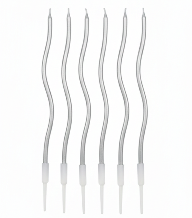 Vela Curva Finita Plata