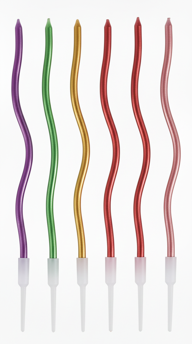 Vela Curva Finita Multicolor