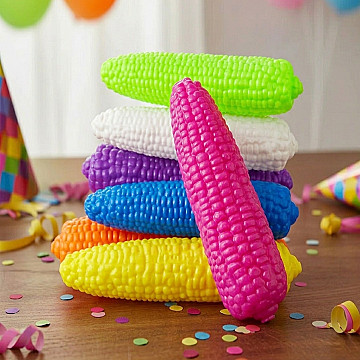 Maracas Choclos Fluo (17 cm) x Bulto x 250 Un. - 2