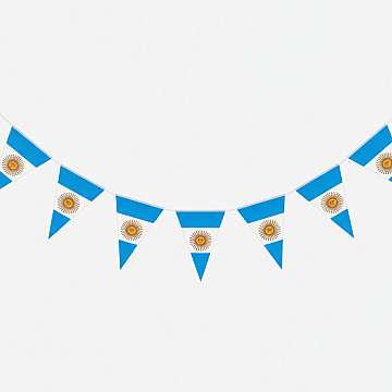 Banderin de Cartulina 2.50 Mts de Largo - 1