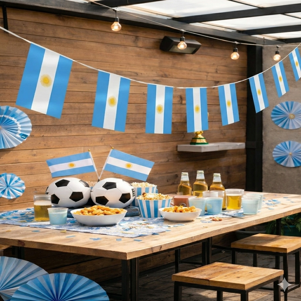 Banderin de 12 Banderitas