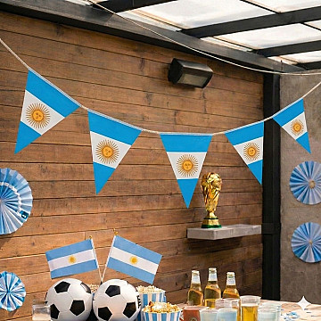 Banderin de Cartulina 2.50 Mts de Largo - 4