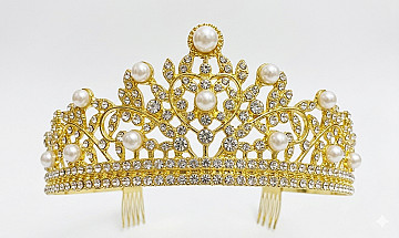 Banda Glitter Feliz Cumple con Corona - 7