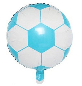 Globo Metalizado Pelota de Futbol 18" - 2