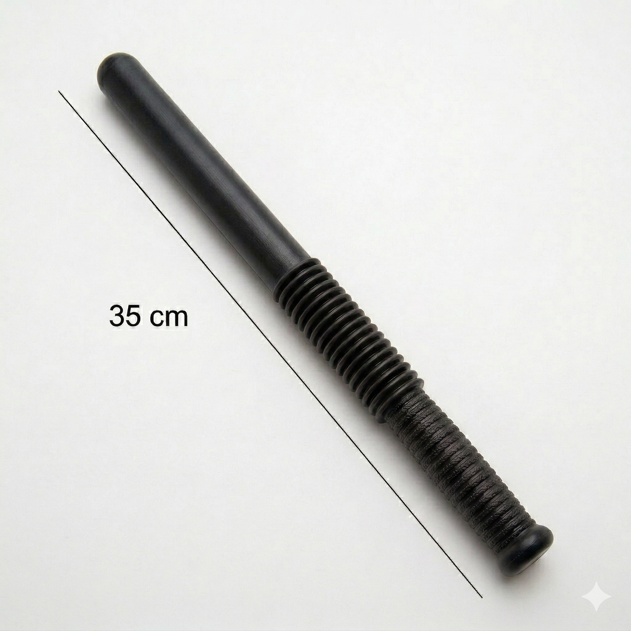 Machete de Policia Negro (37cm) x 100 Un.