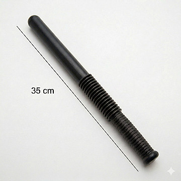 Machete de Policia Negro (37cm) x 100 Un. - 2