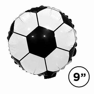 Globo Metalizado Pelota de Futbol - 3