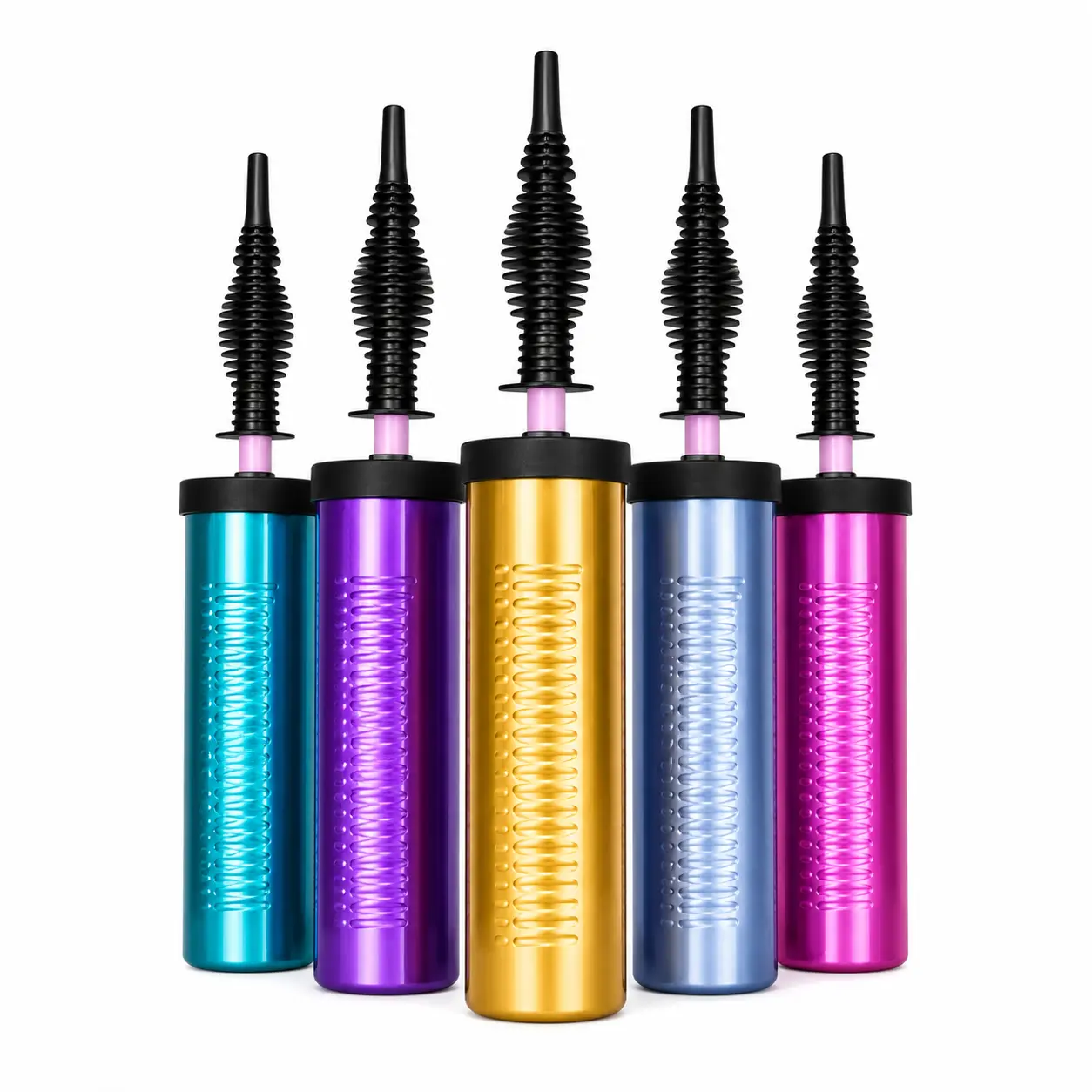 Inflador Manual Colores Metalicos