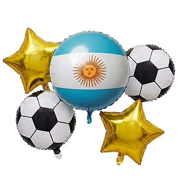 Set Globos Vamos Argentina... - 4