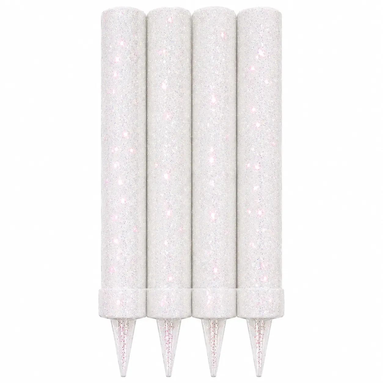 Vela Bengala Gibreada Blanca