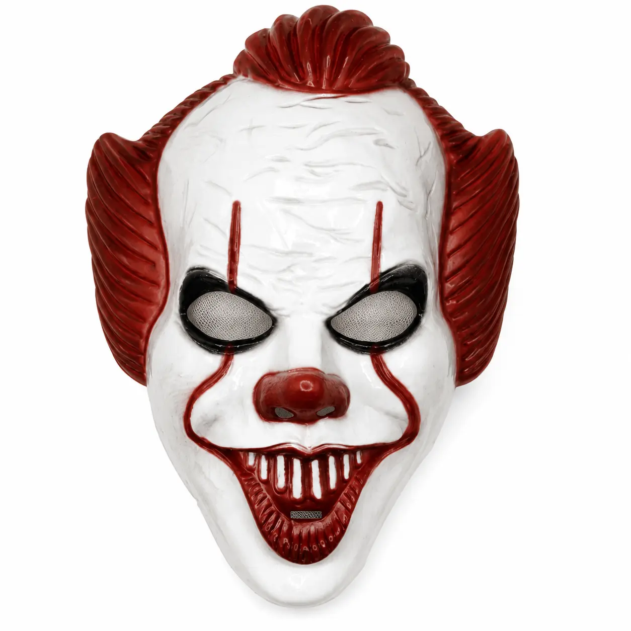Mascara Plastica Rigida Payaso Terror