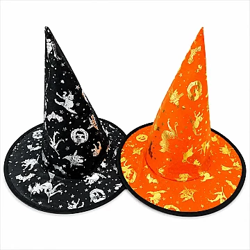 Sombrero Bruja Estampado - 1