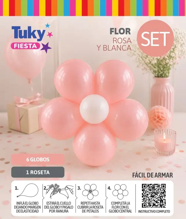 Set Para Flore con Globos