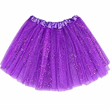 Tutu 30 Cm 3 capas C/Brillo para Niña - 5