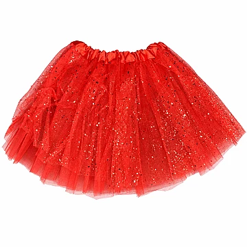 Tutu 30 Cm 3 capas C/Brillo para Niña - 10