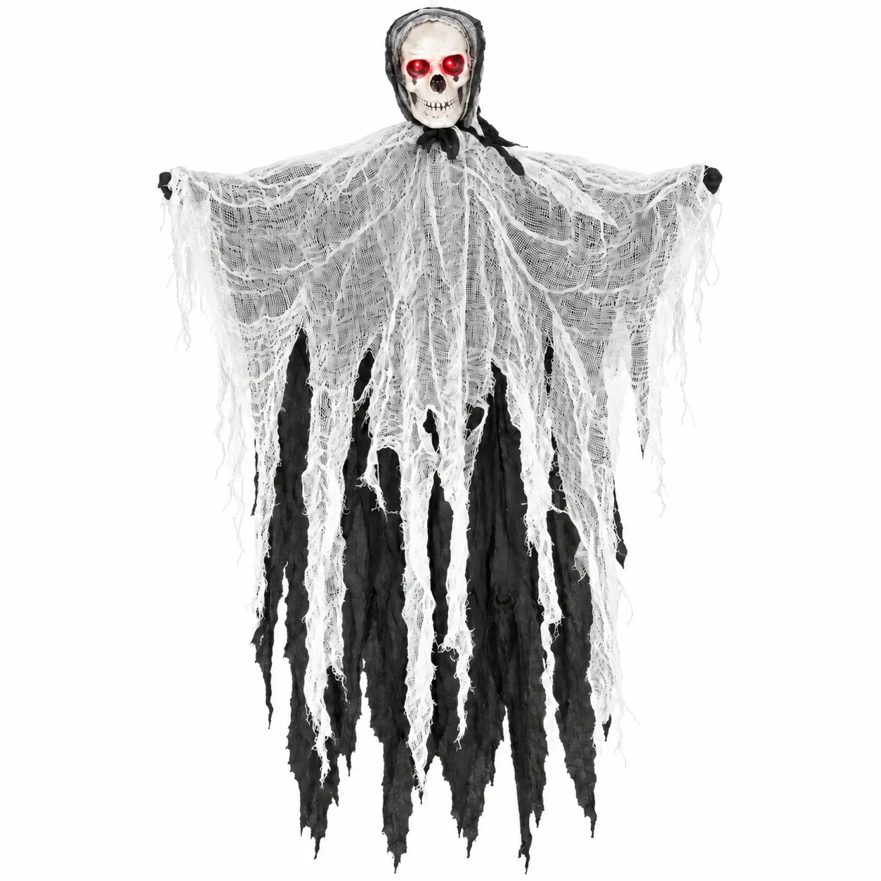 Fantasma Halloween con Sonido y Luz 90 cm