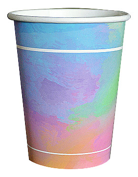 Vaso Polipapel Multicolor Pastel - 1