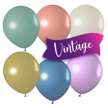 Multicolor Pastel Vintage