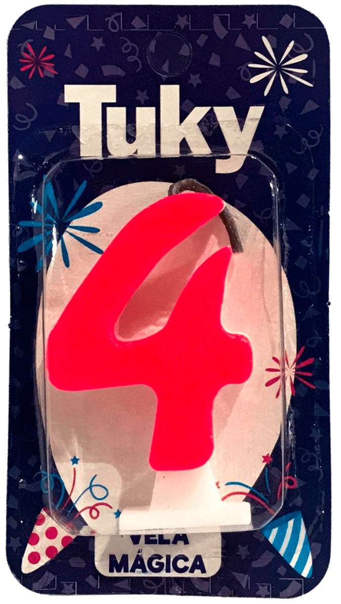 Vela Fluo Nº 4