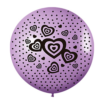 Corazones Lila - 1