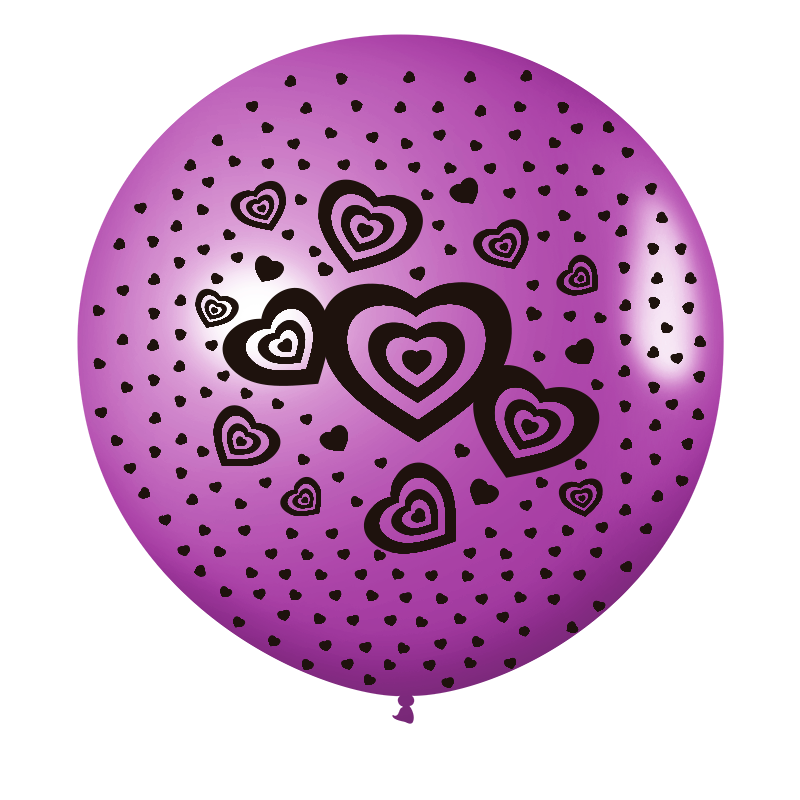 Corazones Violeta